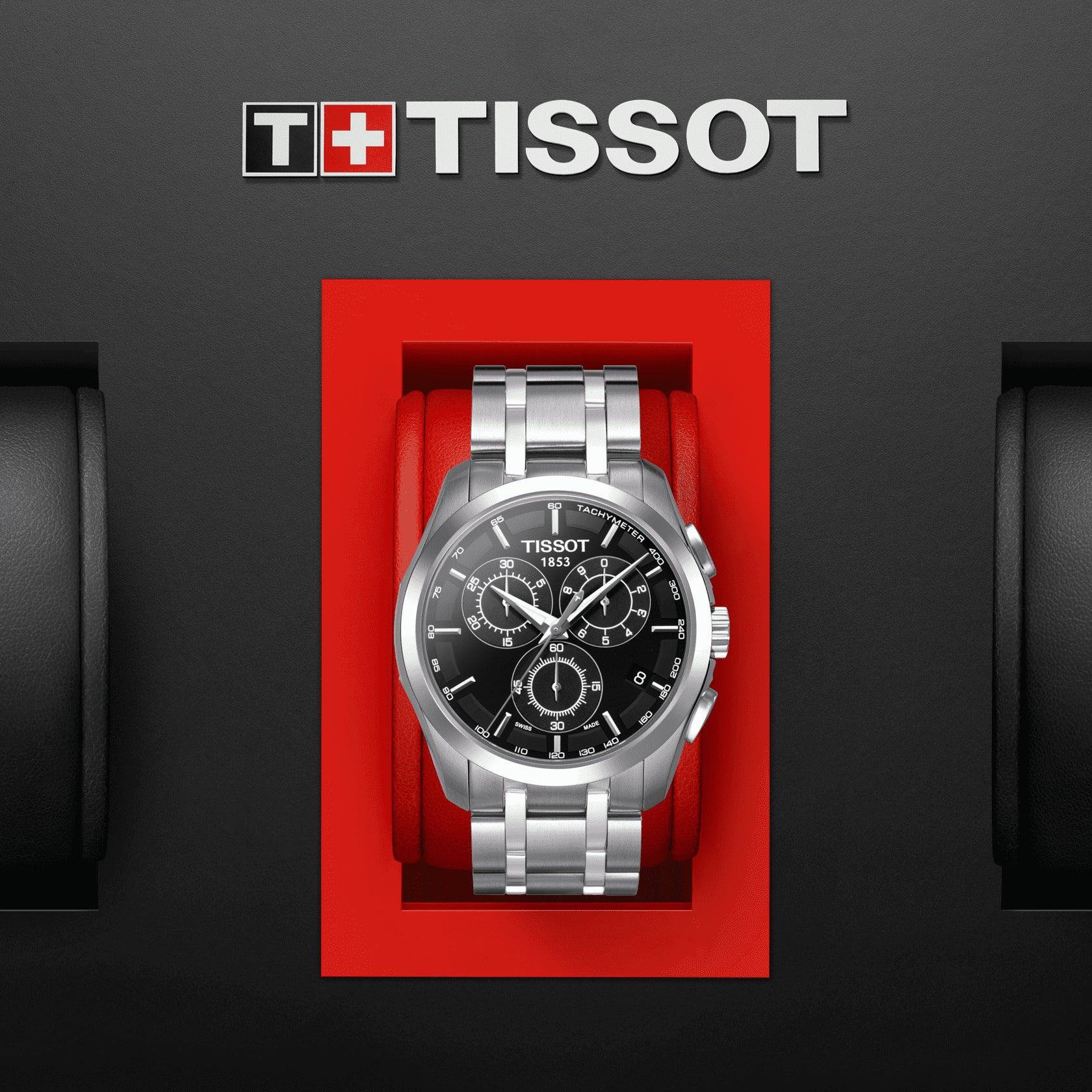 Tissot Couturier Chronograph - miesten rannekello T0356171105100 - Puustjärven Kello & Kulta