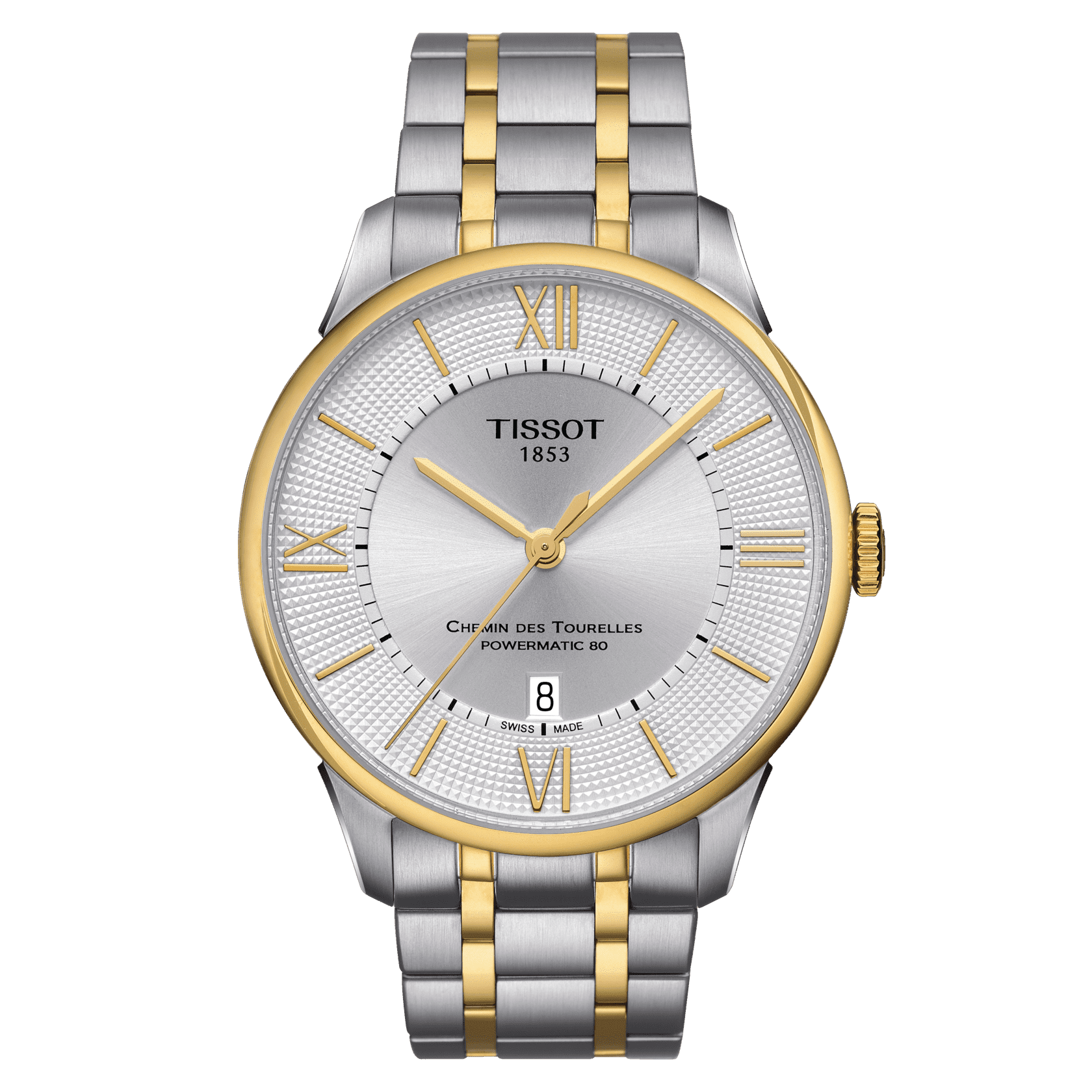 Tissot Chemin des Tourelles Powermatic 80 miesten rannekello T0994072203800 - Puustjärven Kello & Kulta