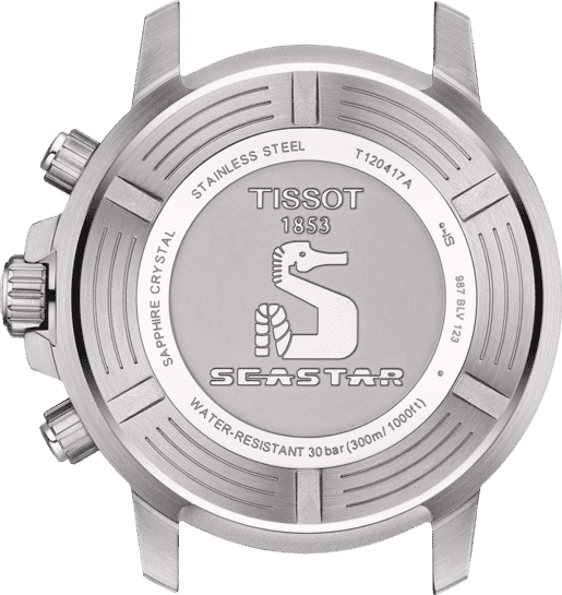 Tissot Seastar 1000 Quartz Chronograph - miesten rannekello T1204171104103 - Puustjärven Kello & Kulta