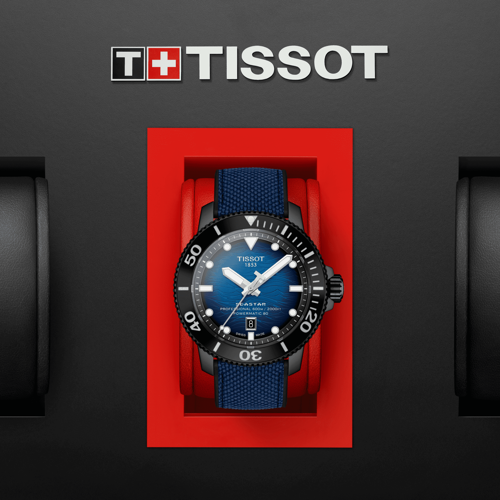 Tissot Seastar 2000 Professional Powermatic 80 - miesten rannekello T1206073704100 - Puustjärven Kello & Kulta