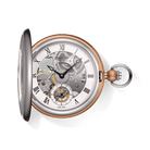 Tissot Bridgeport mechanical skeleton taskukello vitjalla T8594052927300 - Puustjärven Kello & Kulta