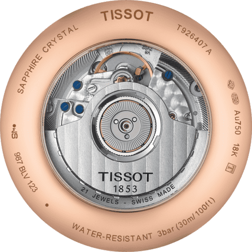 Tissot Excellence Automatic 18K Gold - miesten rannekello T9264077626300 - Puustjärven Kello & Kulta